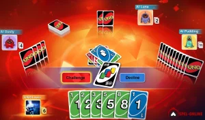 Uno online kortspel