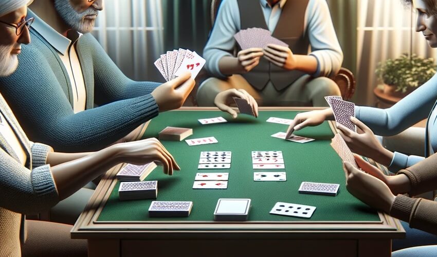 Bridge kortspel